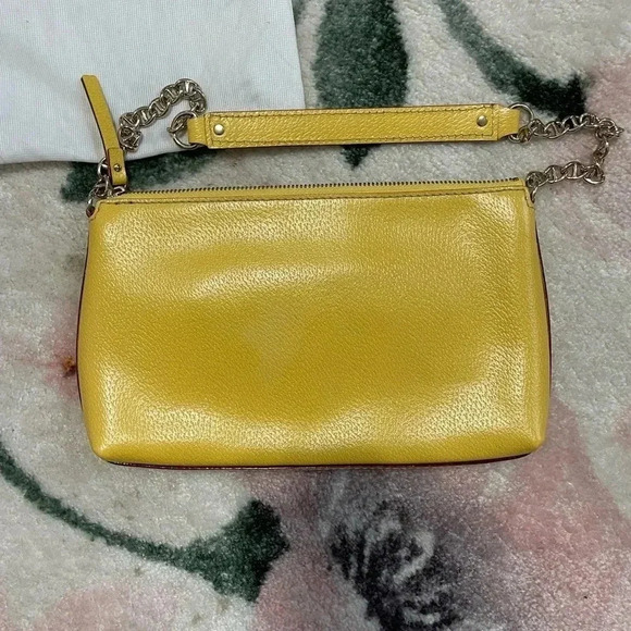 Kate Spade yellow shoulder bag - Picture 3 of 5
